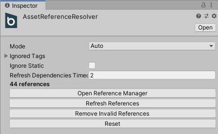 Asset Reference Resolver Component
